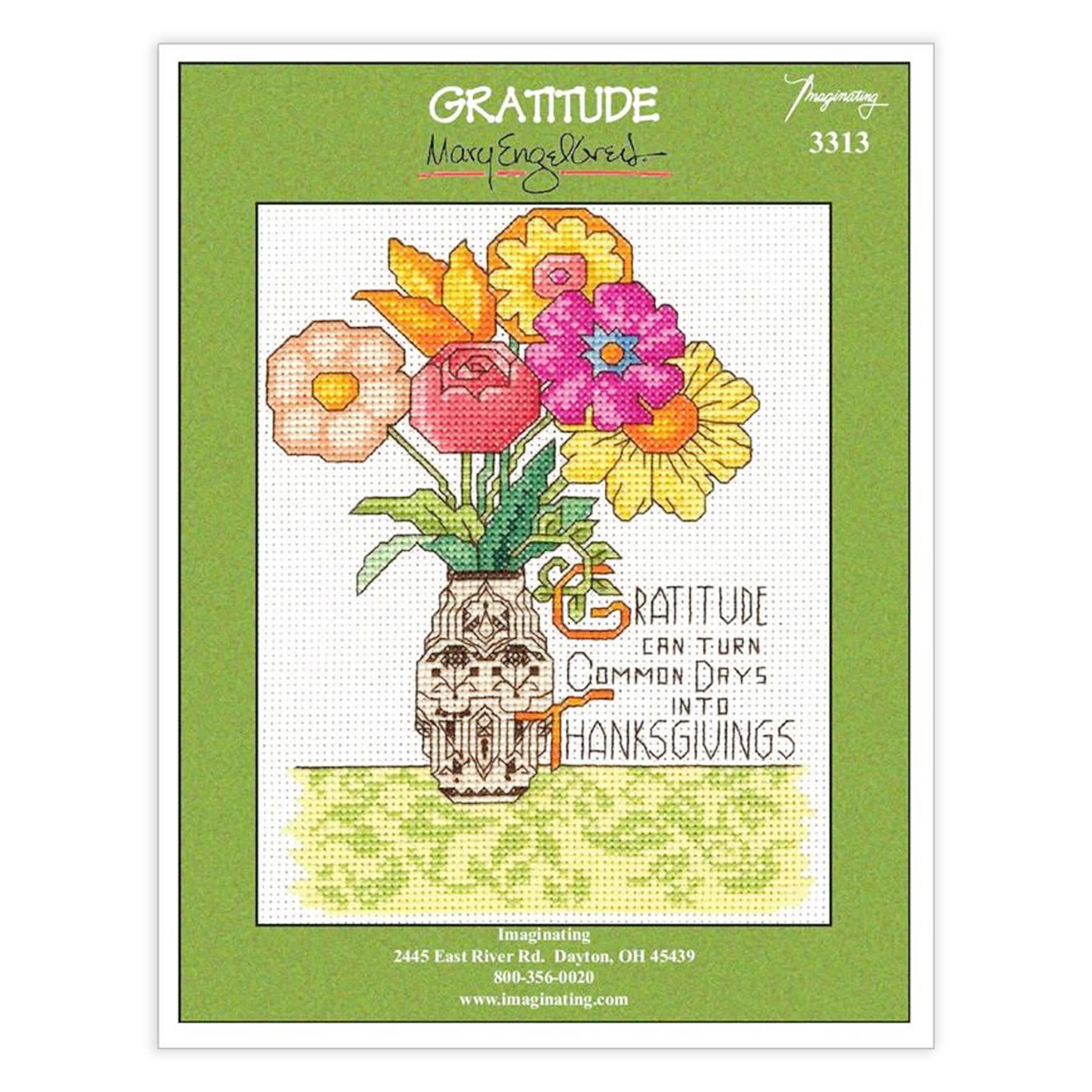 Gratitude Counted Cross Stitch Leaflet - Image 2