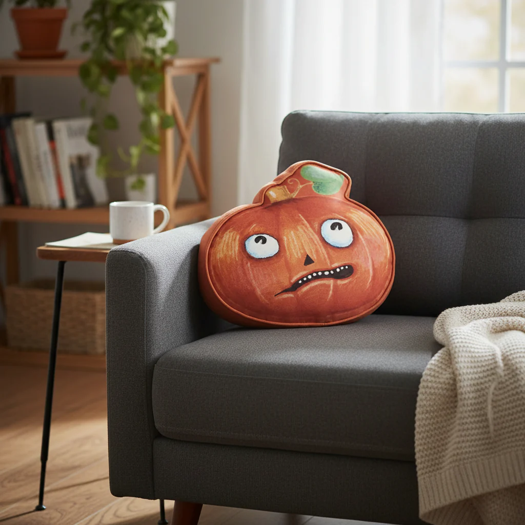 Halloween Pumpkin Pillow - Image 3