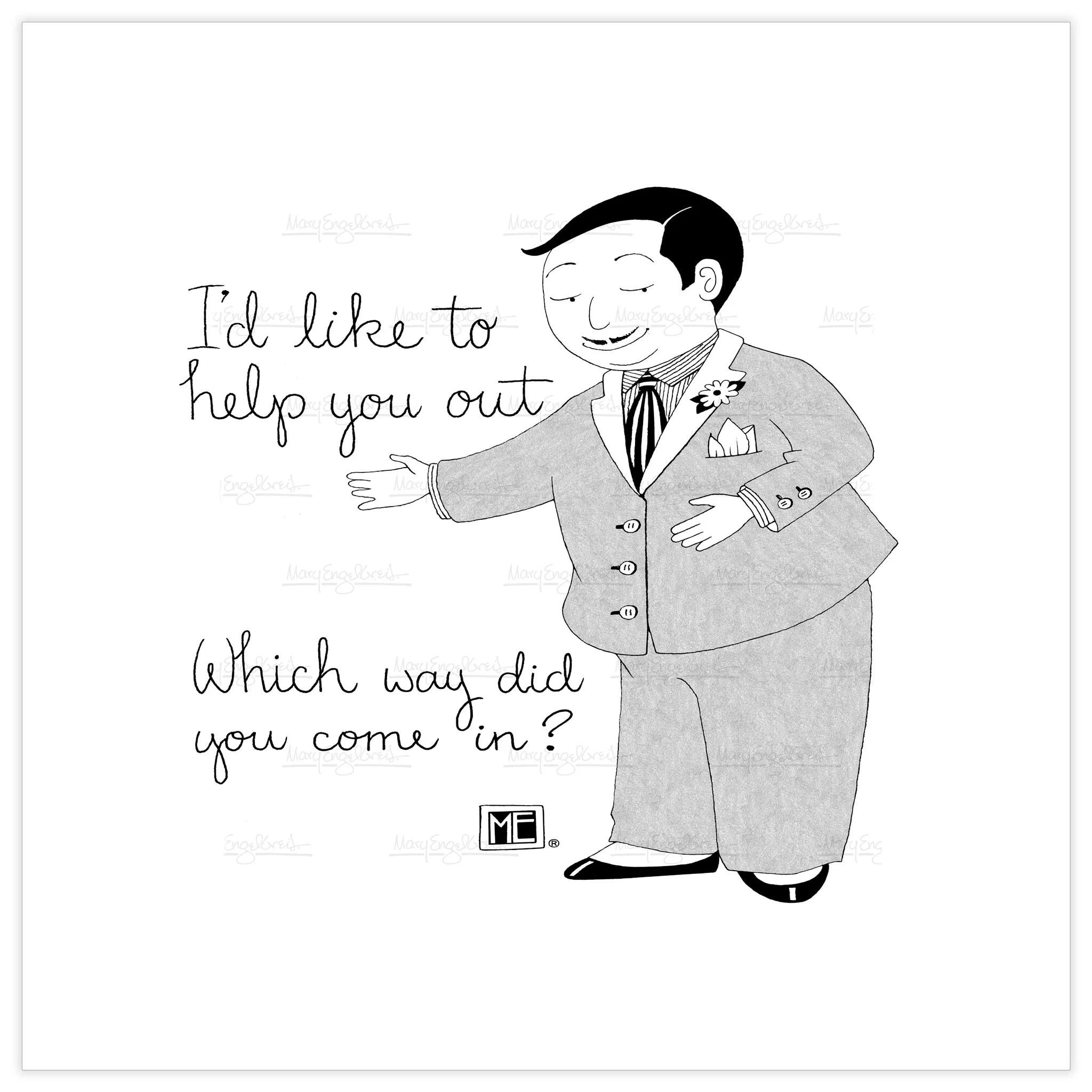 Help You Out Fine Art Print