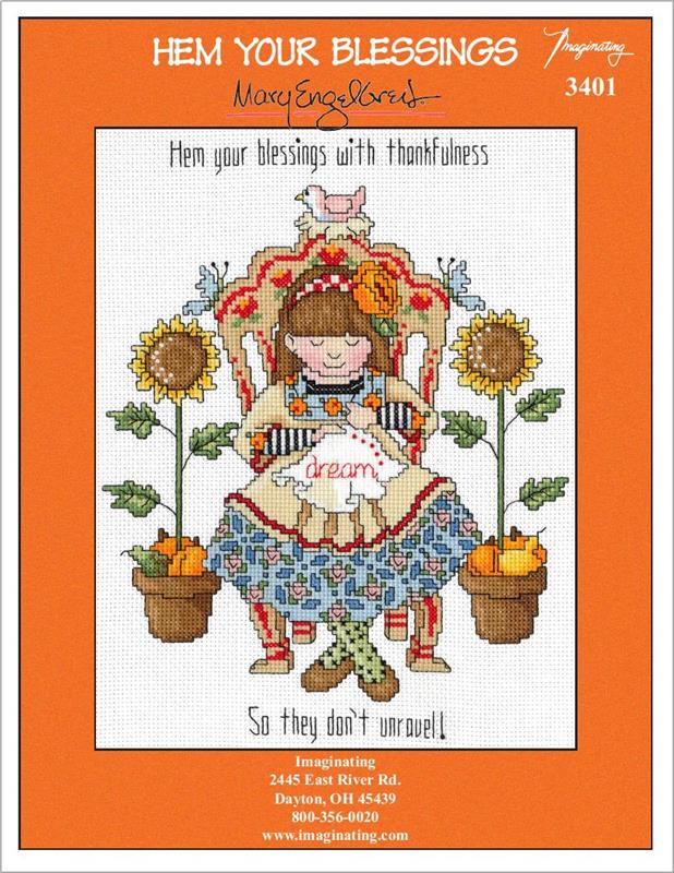 Hem Your Blessings Counted Cross Stitch Kit - Image 2