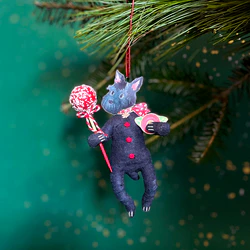 Henry the Scottie Ornament - Image 2