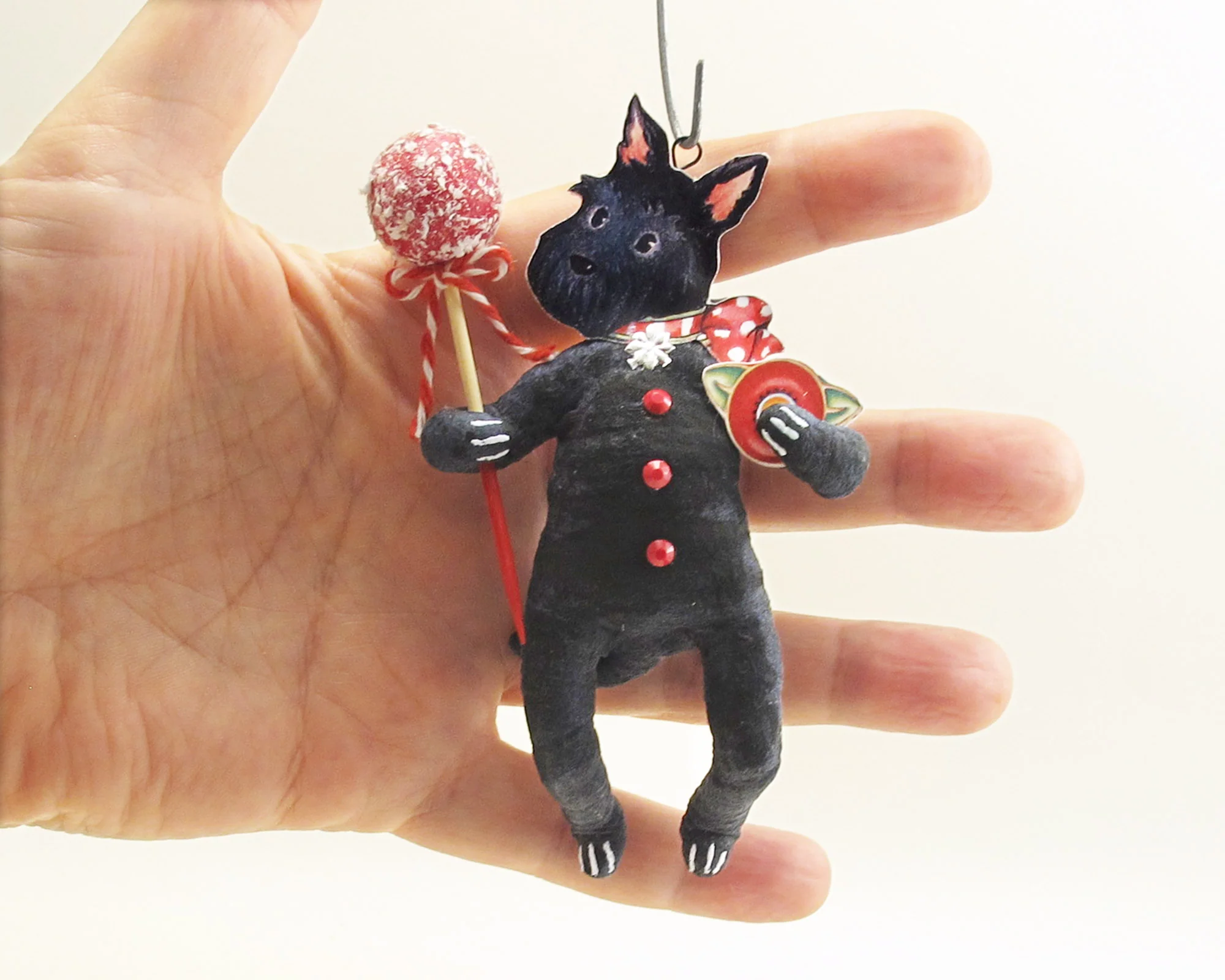 Henry the Scottie Ornament - Image 3