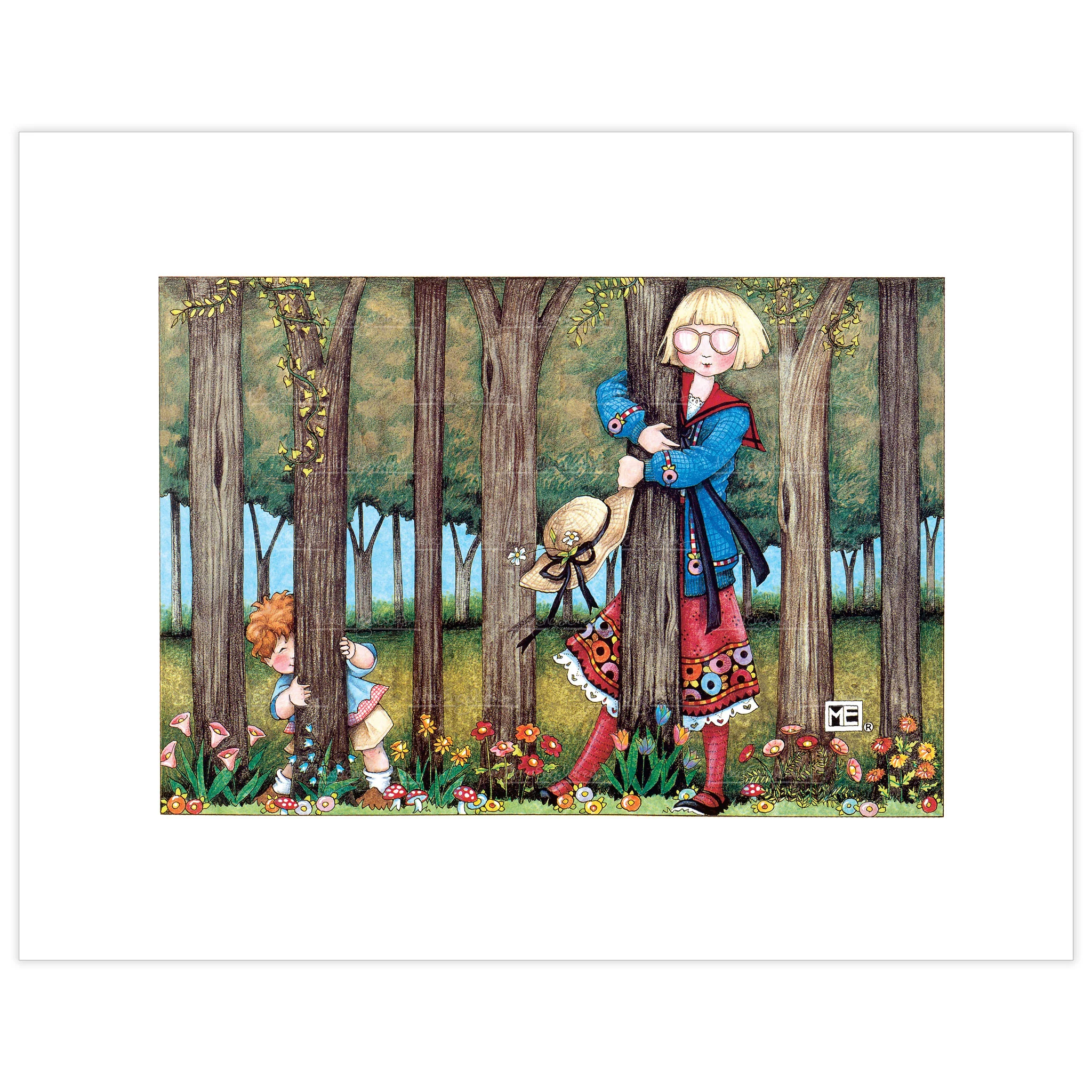 Hide N Seek Fine Art Print