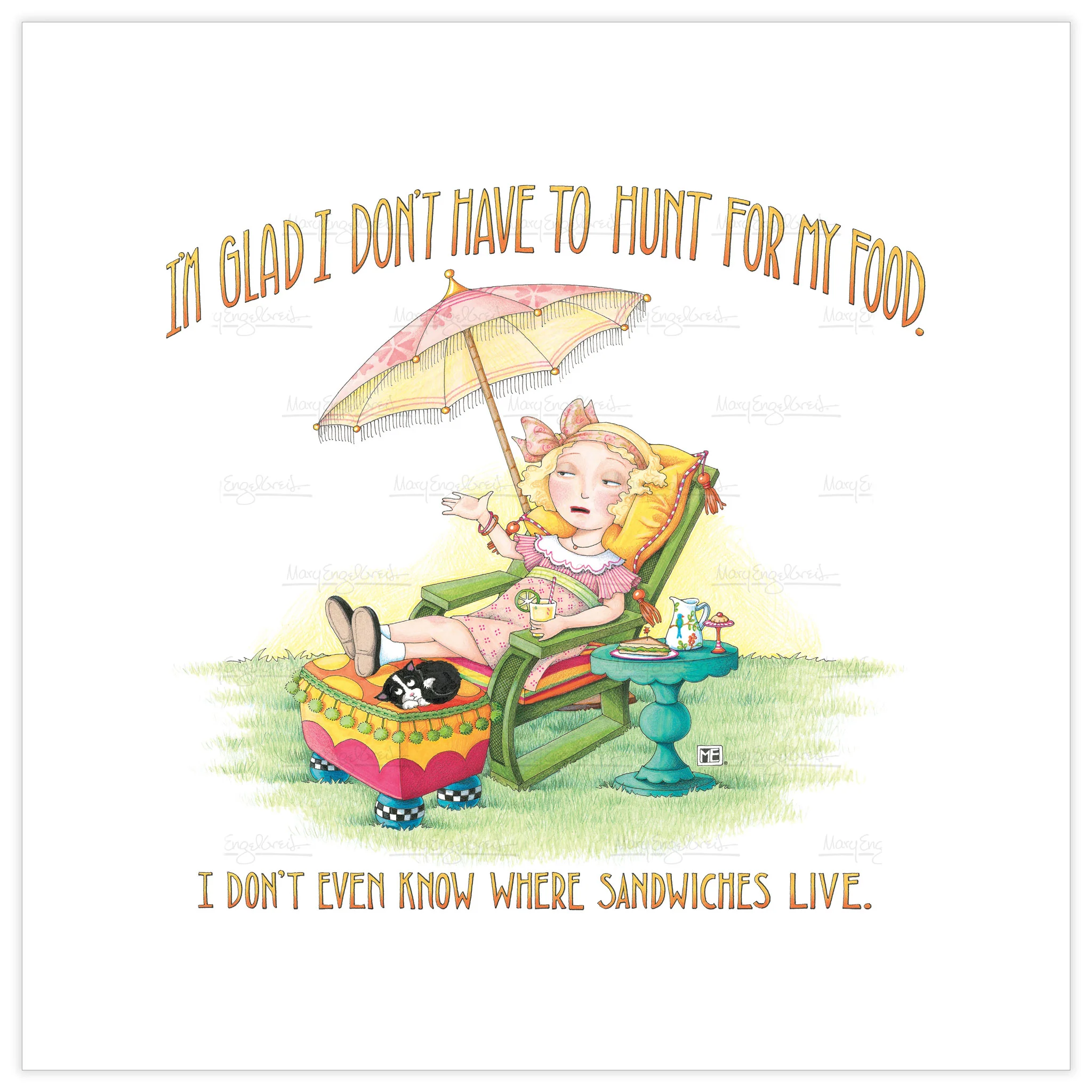 Hunt For My Food Fine Art Print