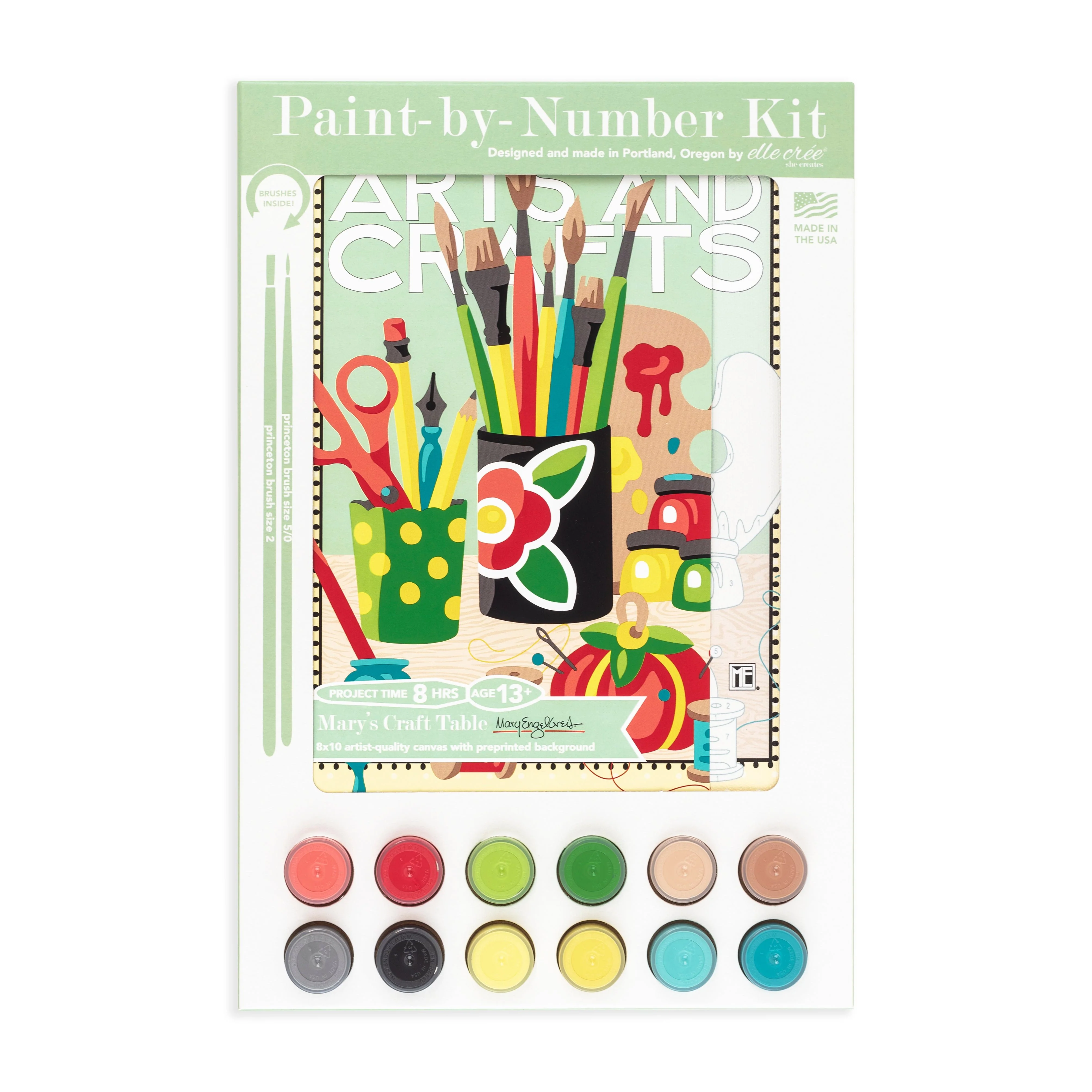 Icons in Color Paint-by-Number Kit Bundle - Image 3