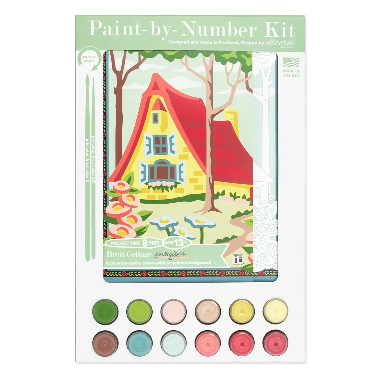 Icons in Color Paint-by-Number Kit Bundle - Image 5