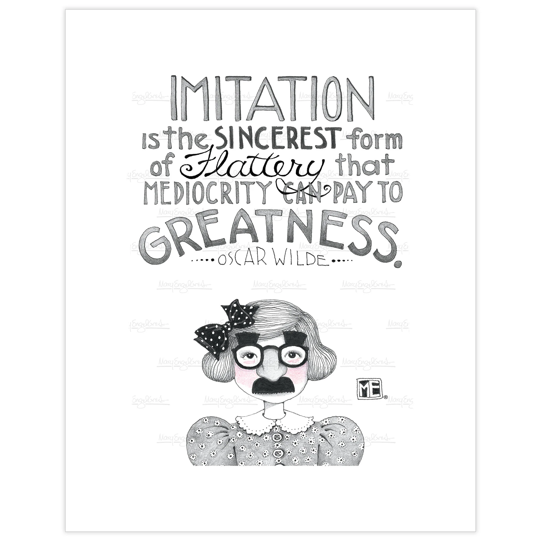 Imitation Fine Art Print