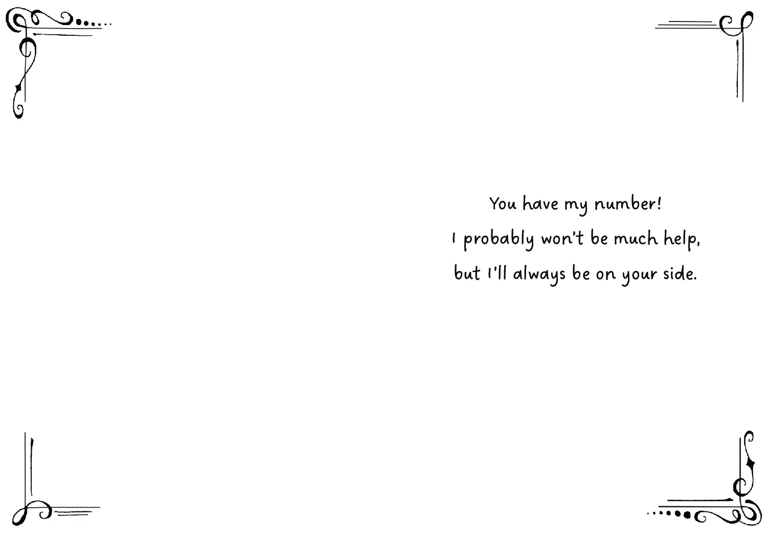 It Takes a Village Hotline Card - Image 2