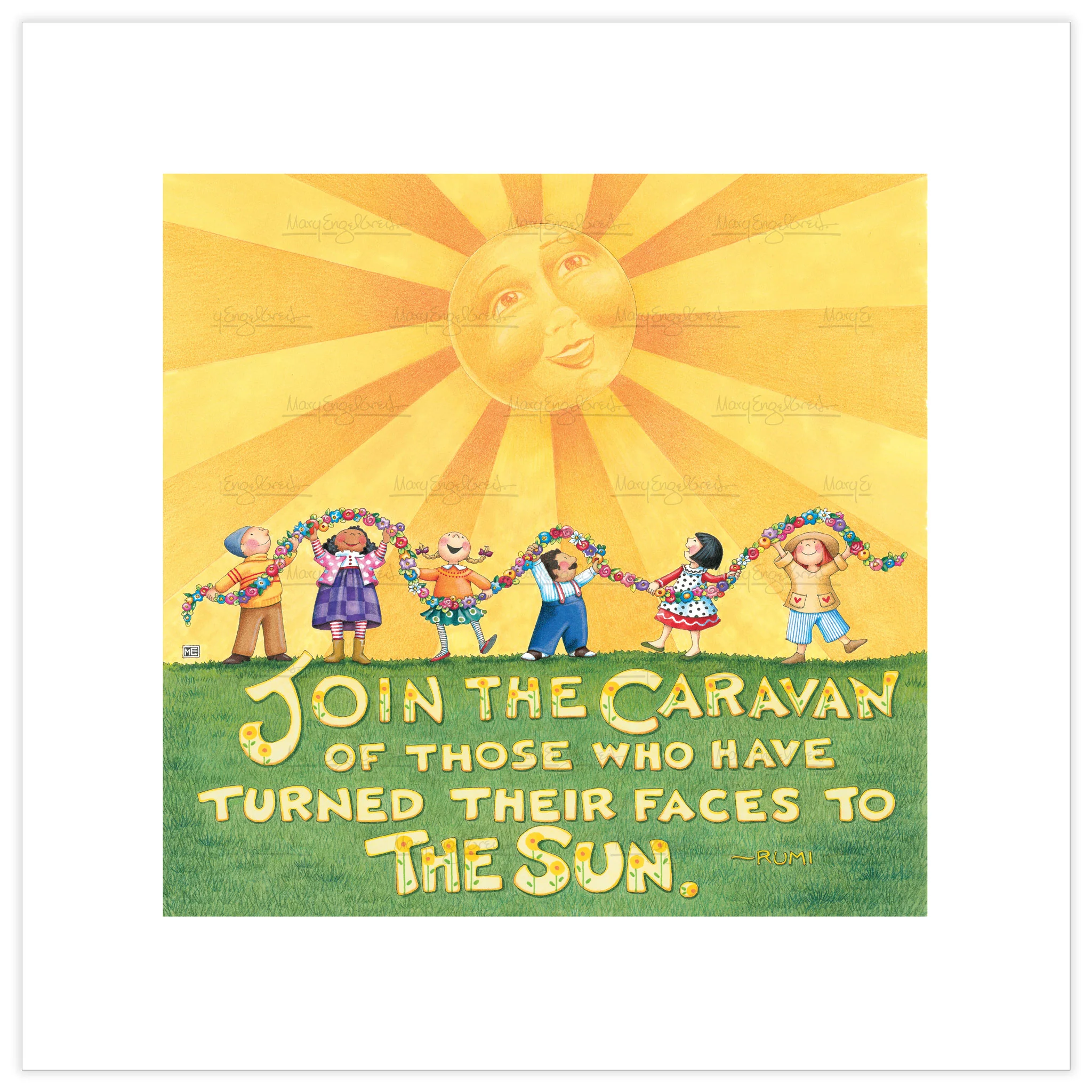 Join the Caravan Fine Art Print