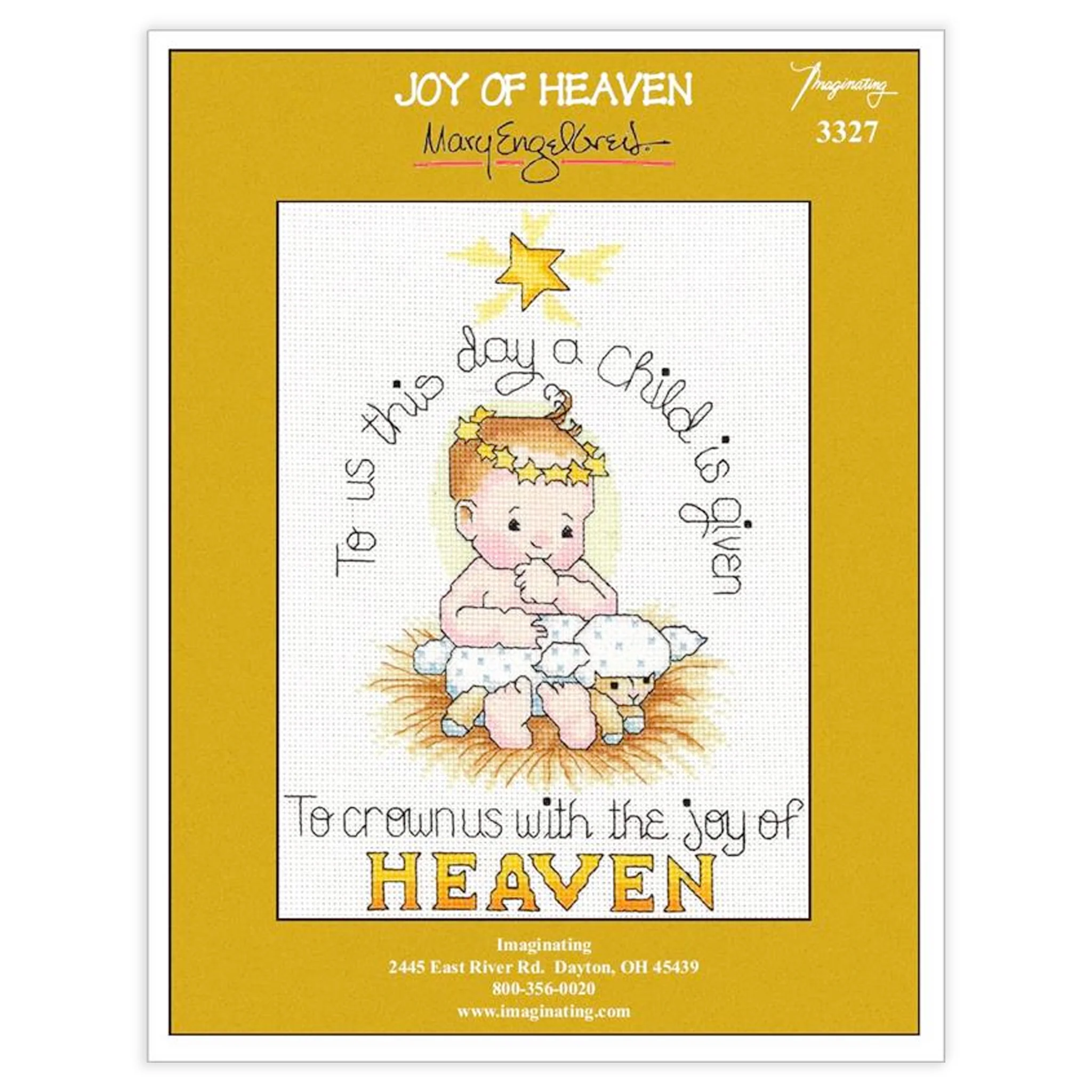 Joy of Heaven Counted Cross Stitch Kit - Image 2