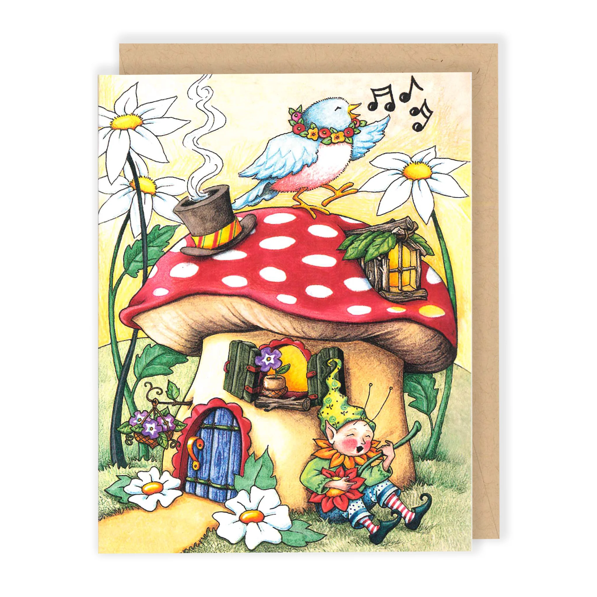 Joyous Fantasy Greeting Card
