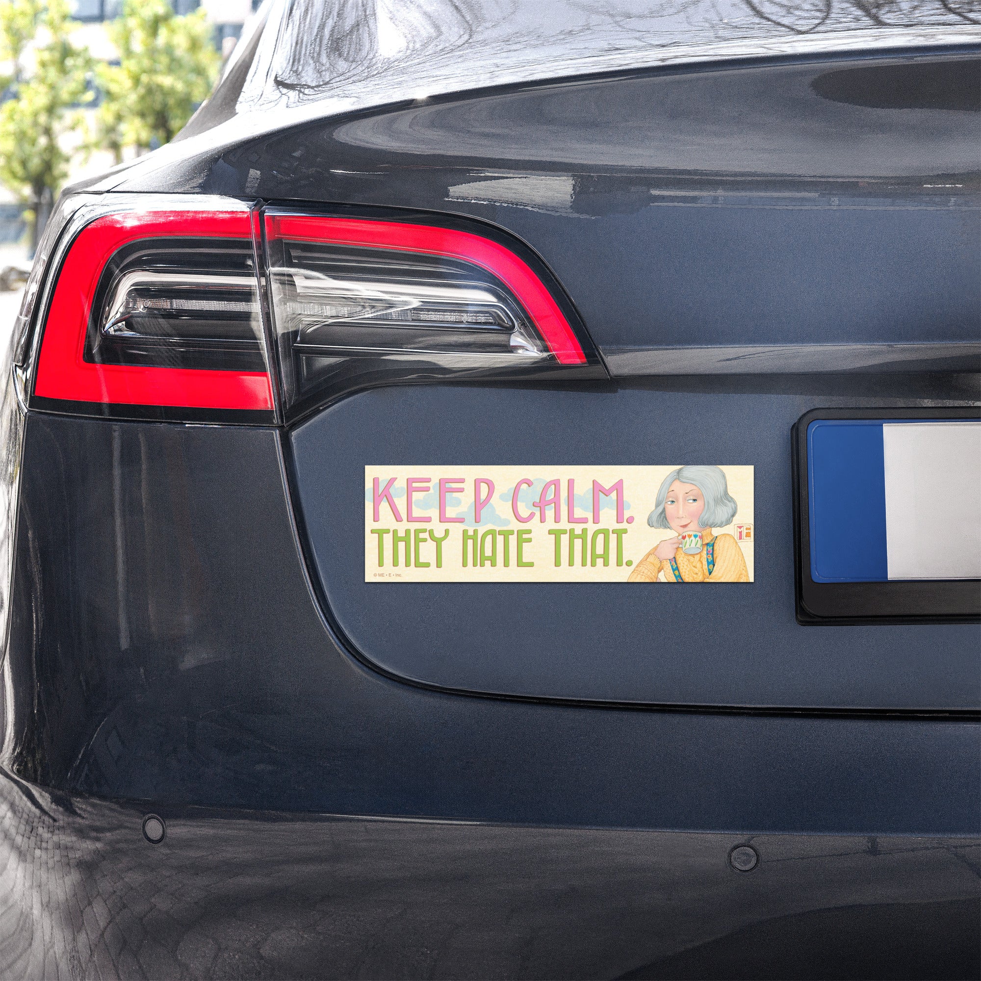 Keep Calm Car Magnet - Image 3