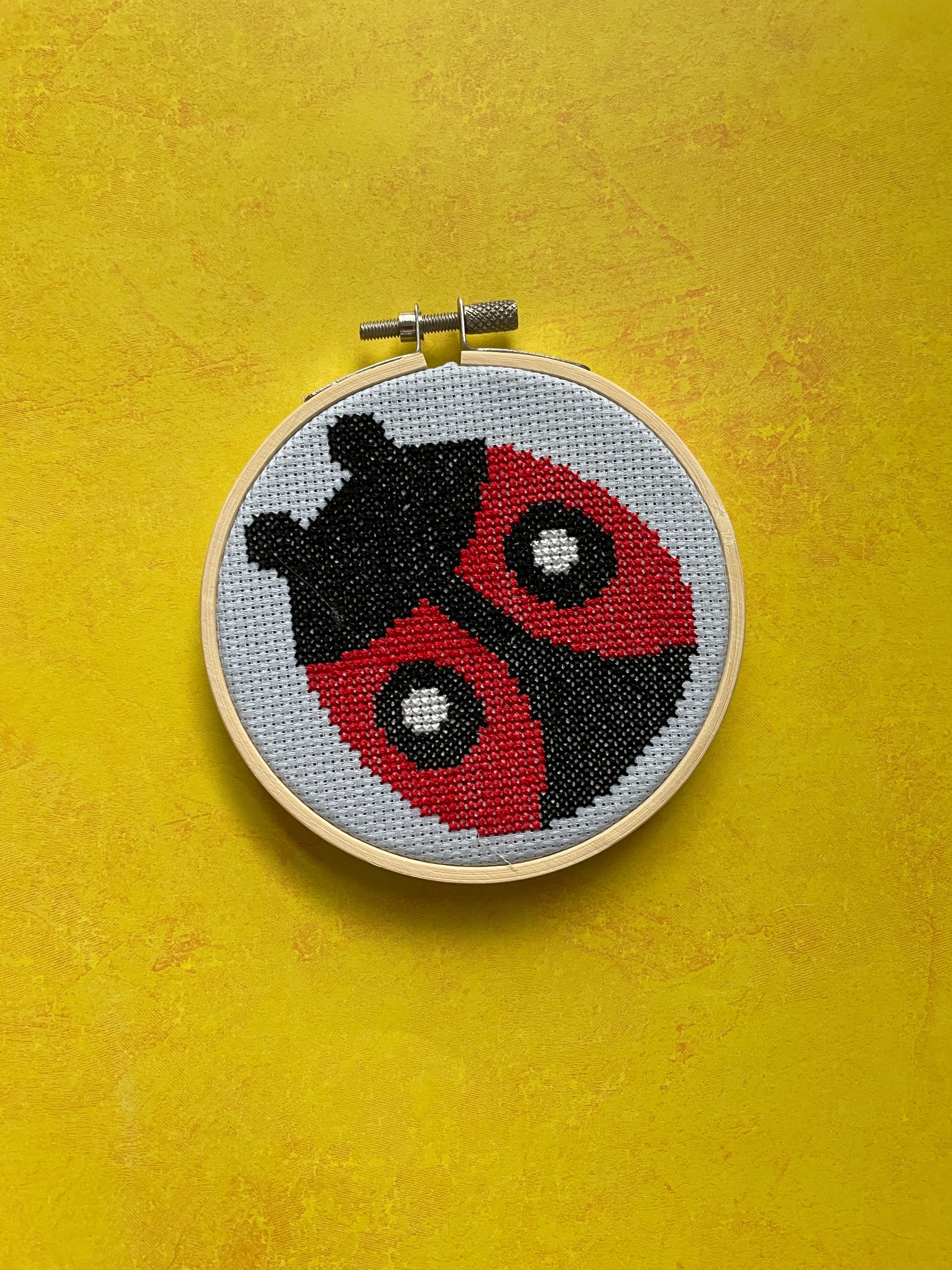Ladybug Counted Cross Stitch Kit - Image 2