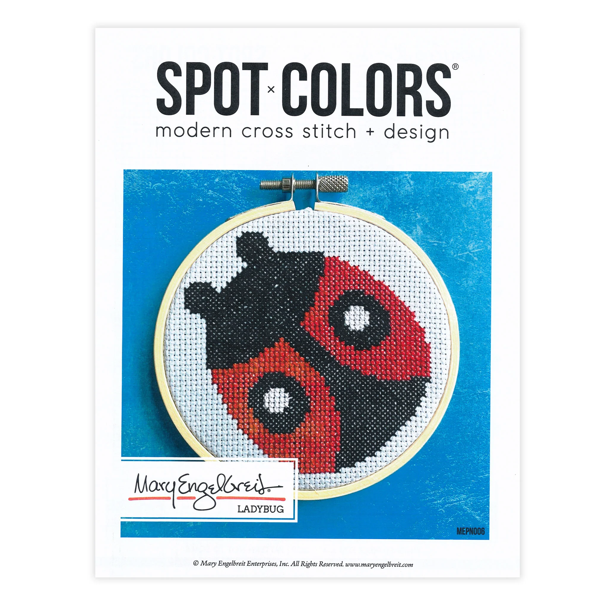 Ladybug Counted Cross Stitch Leaflet