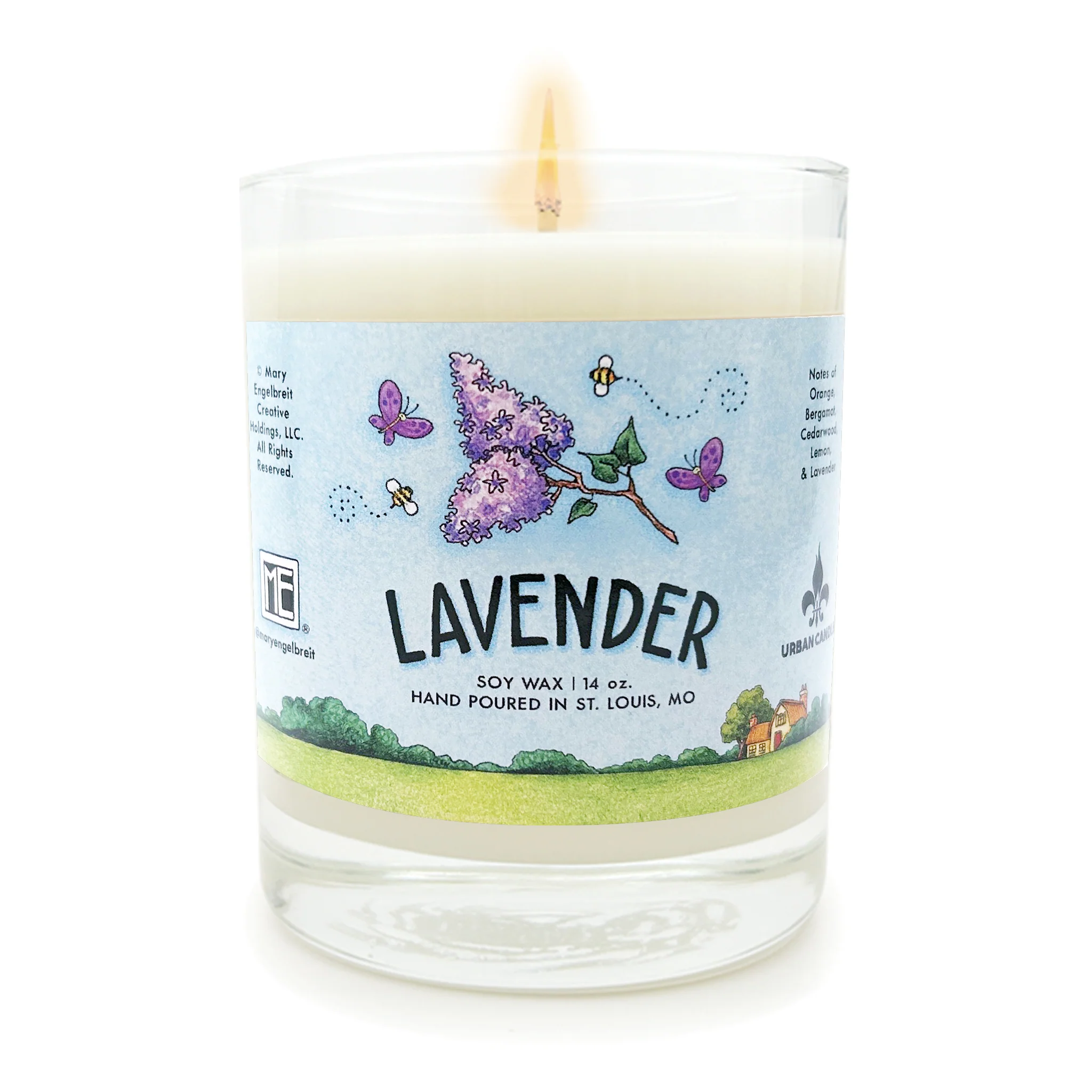 Lavender Candle