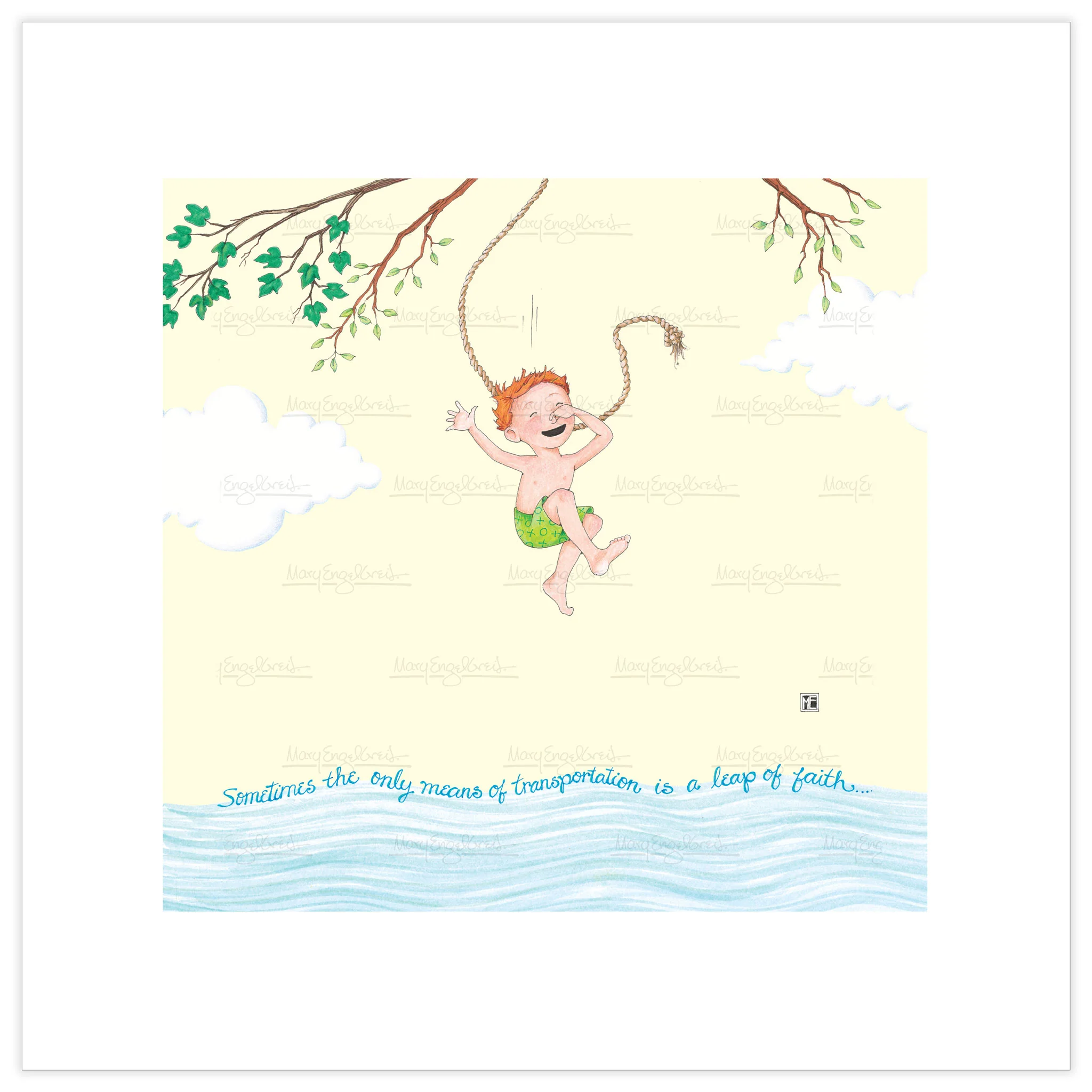 Leap of Faith Fine Art Print