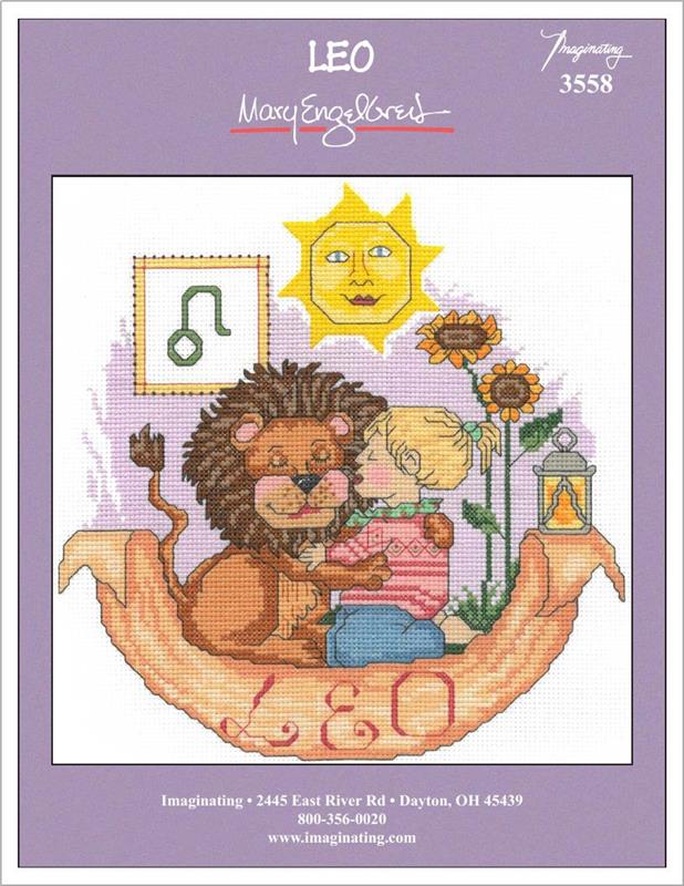 Leo Counted Cross Stitch Kit - Image 2