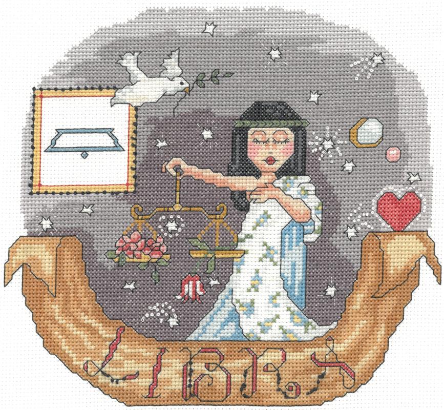 Libra Counted Cross Stitch Kit