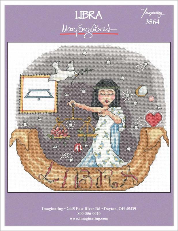Libra Counted Cross Stitch Leaflet - Image 2