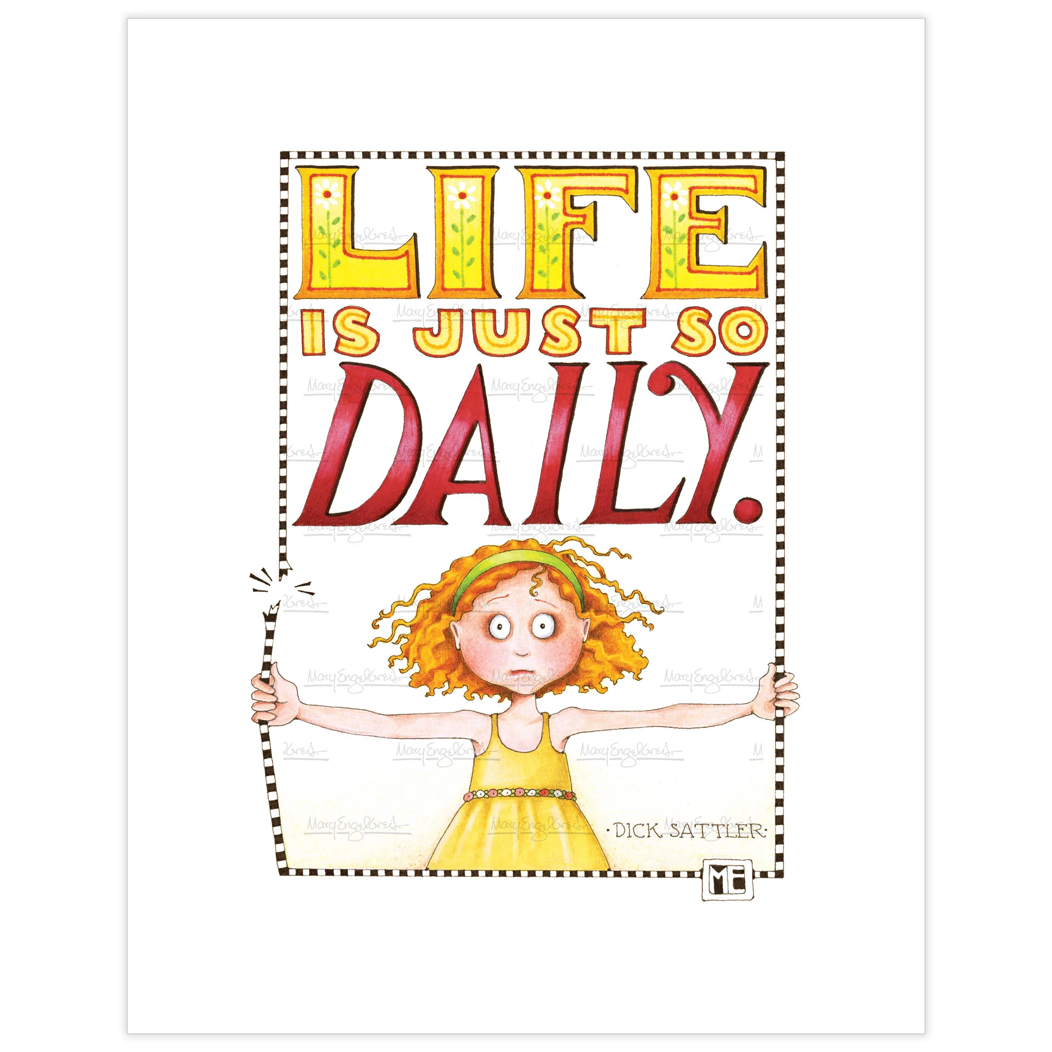Daily Life Fine Art Print