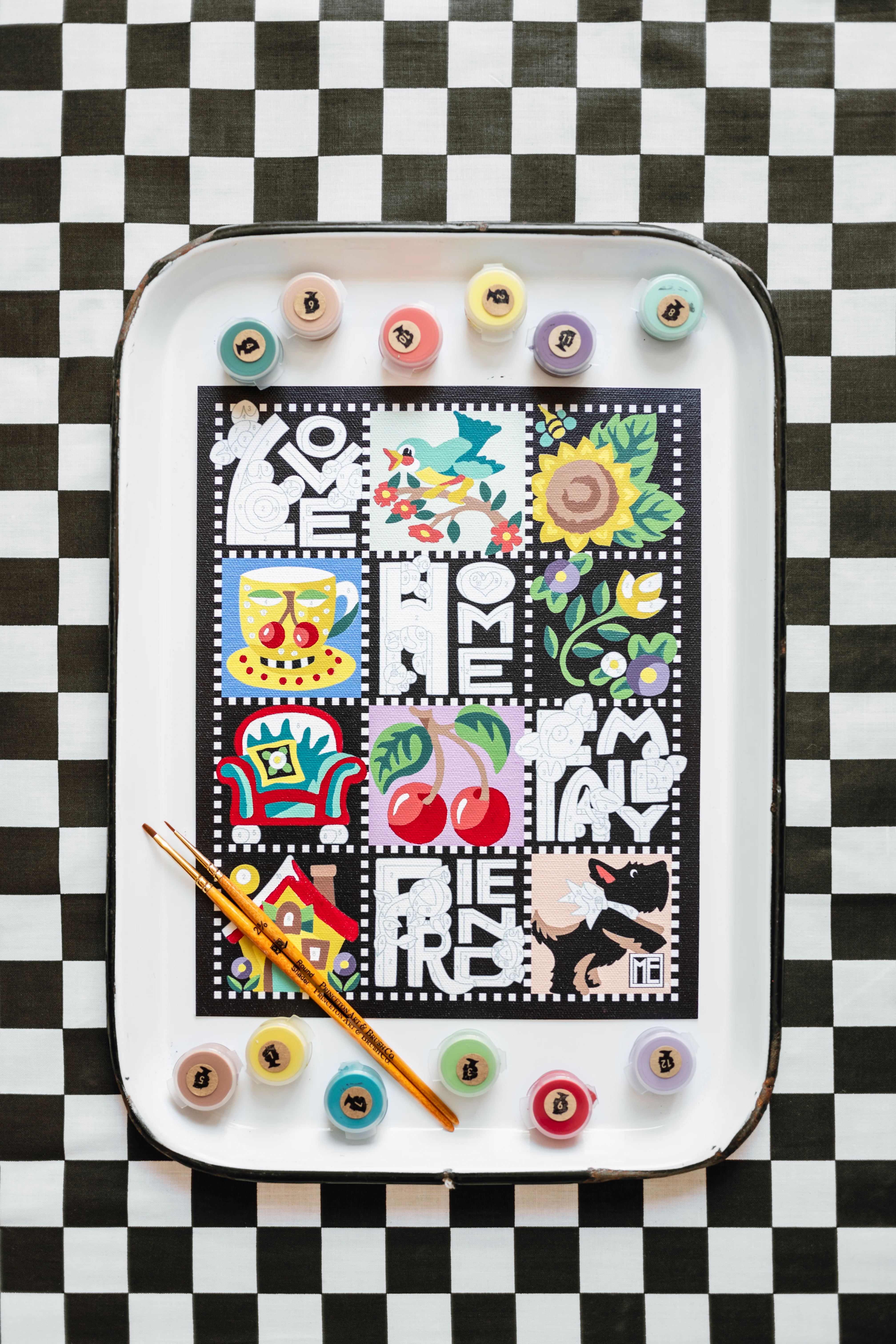 Mary's Quilt Paint-By-Number Kit - Image 3