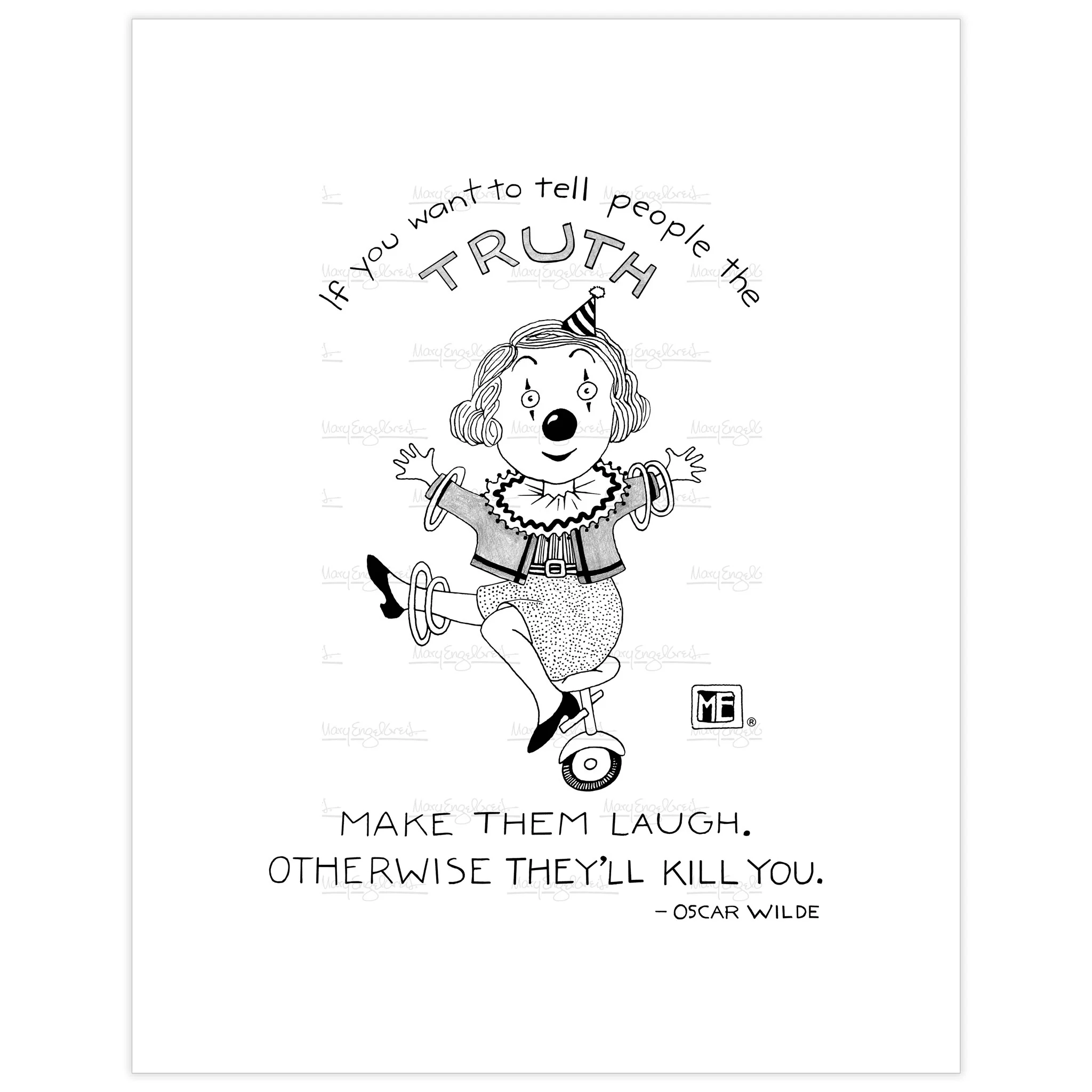 Make Them Laugh Fine Art Print