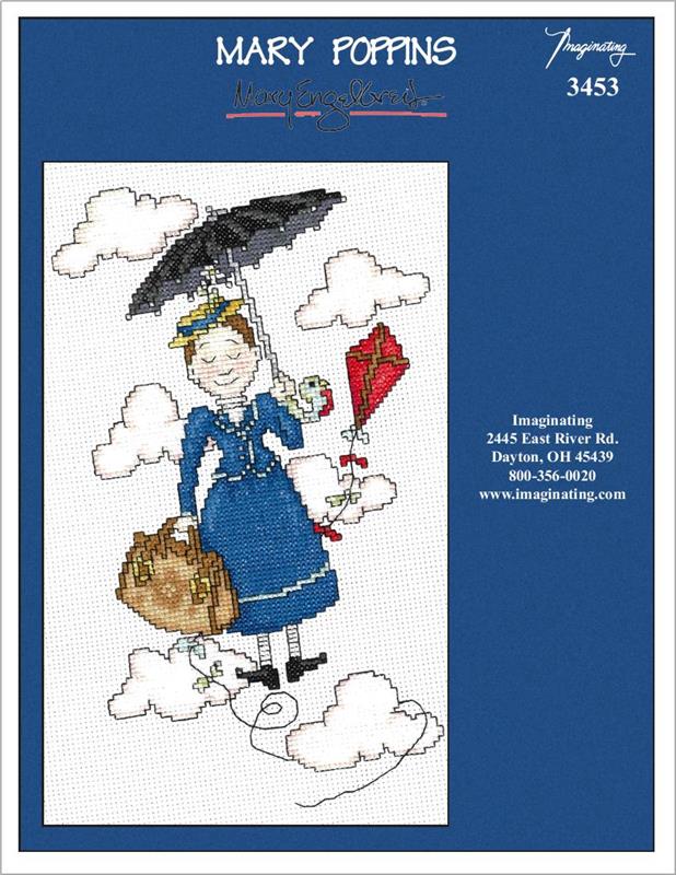 Mary Poppins Counted Cross Stitch Kit - Image 2