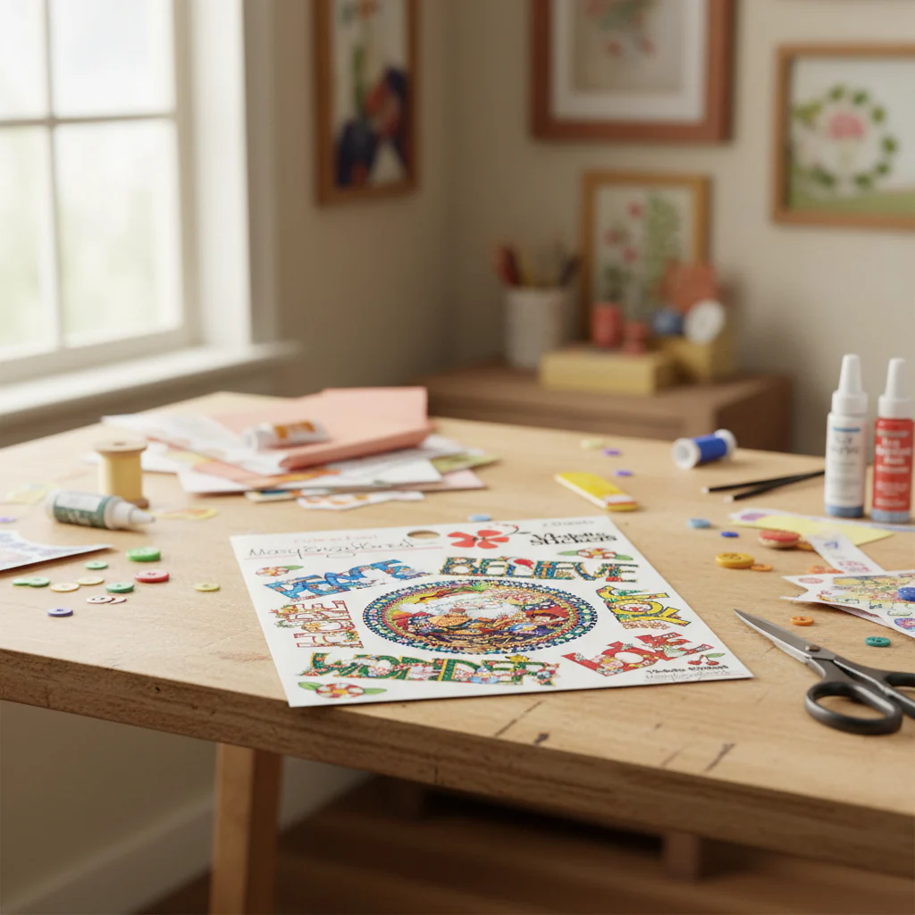 Mary's Believe Sticker Sheet - Image 2