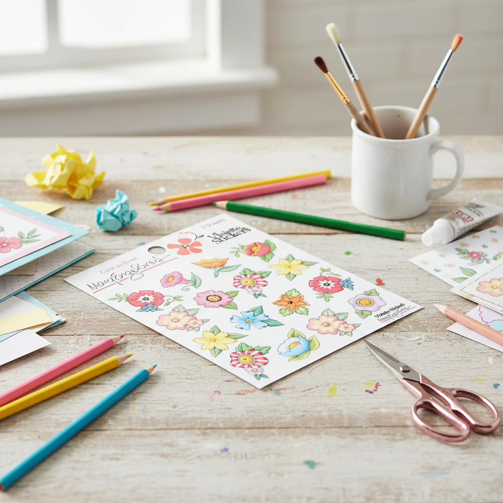Mary's Blooms Sticker Sheet - Image 2