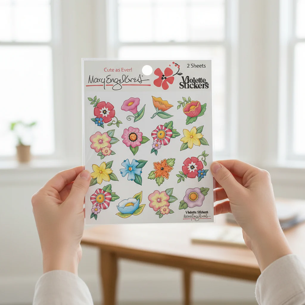 Mary's Blooms Sticker Sheet - Image 3