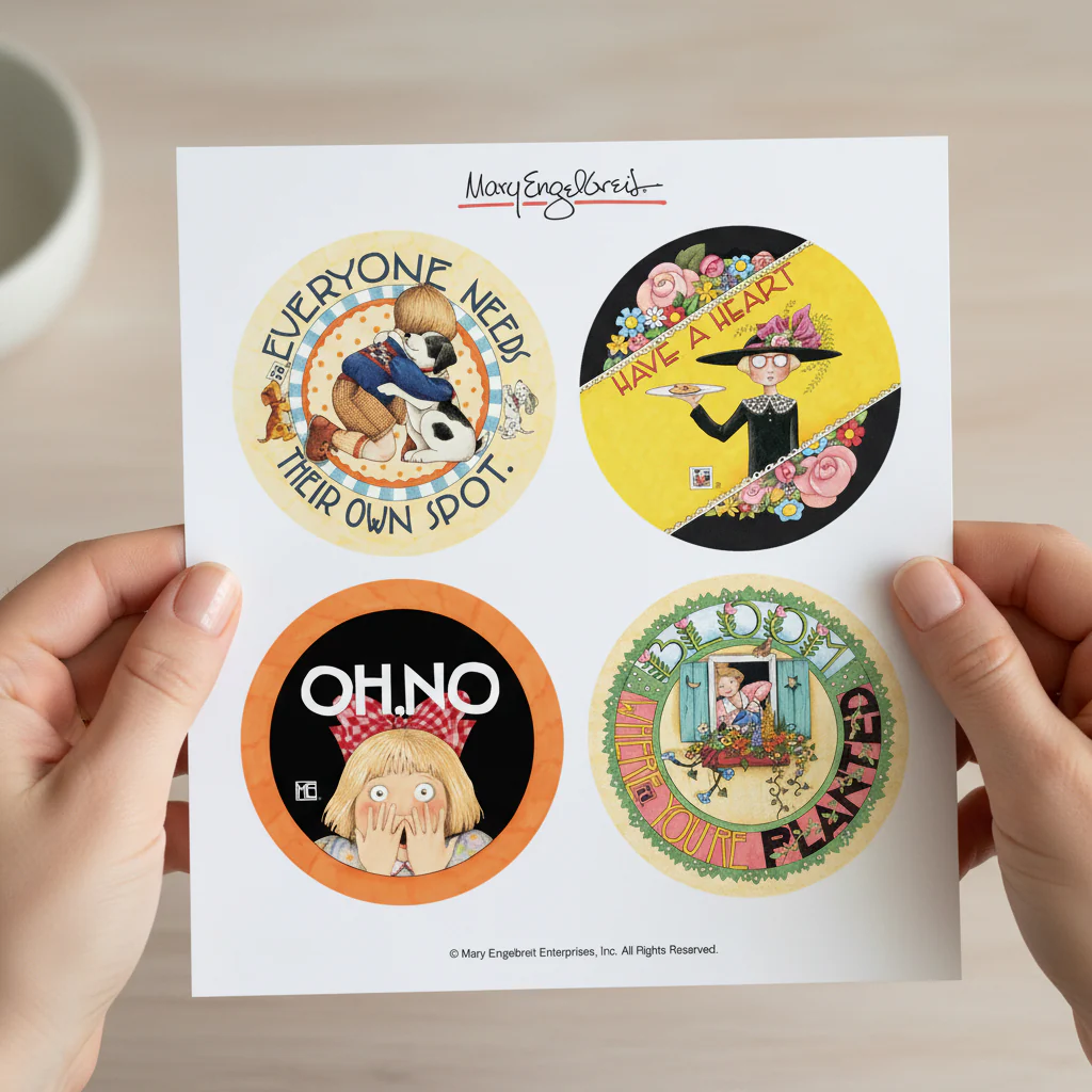Mary's Classics Stickers Series 1 - Image 3