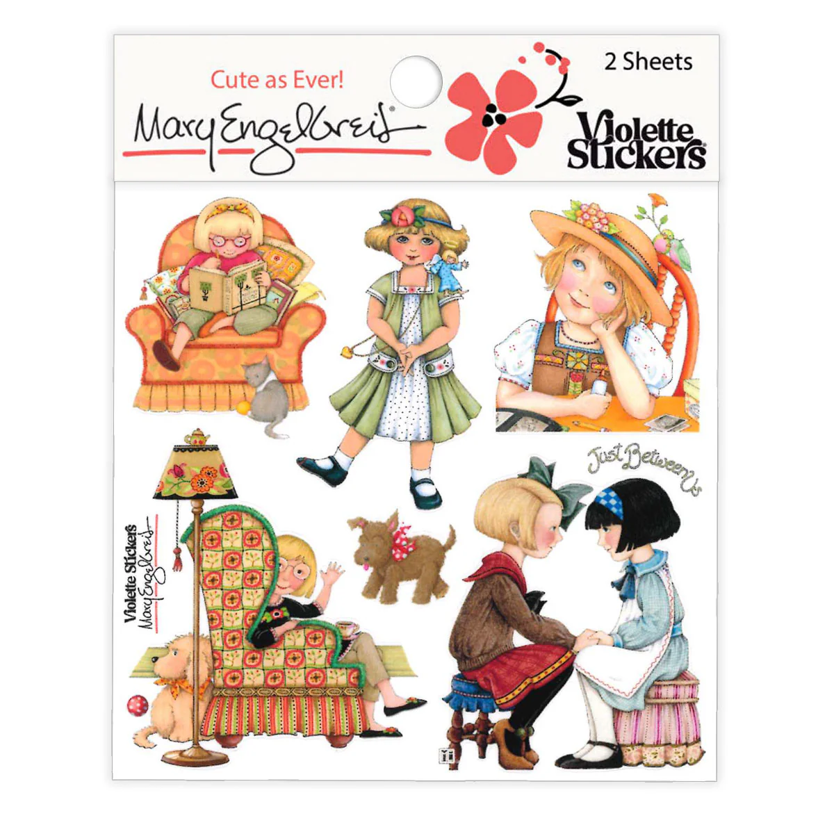 Mary's Just Between Us Sticker Sheet