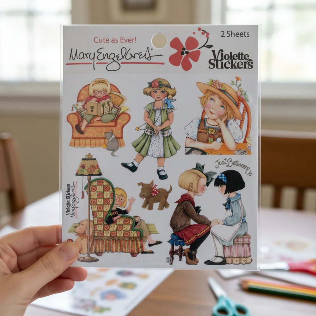 Mary's Just Between Us Sticker Sheet - Image 3