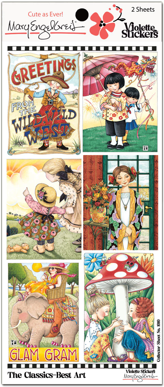 ME Classics Best Art Sticker Sheet - Image 2