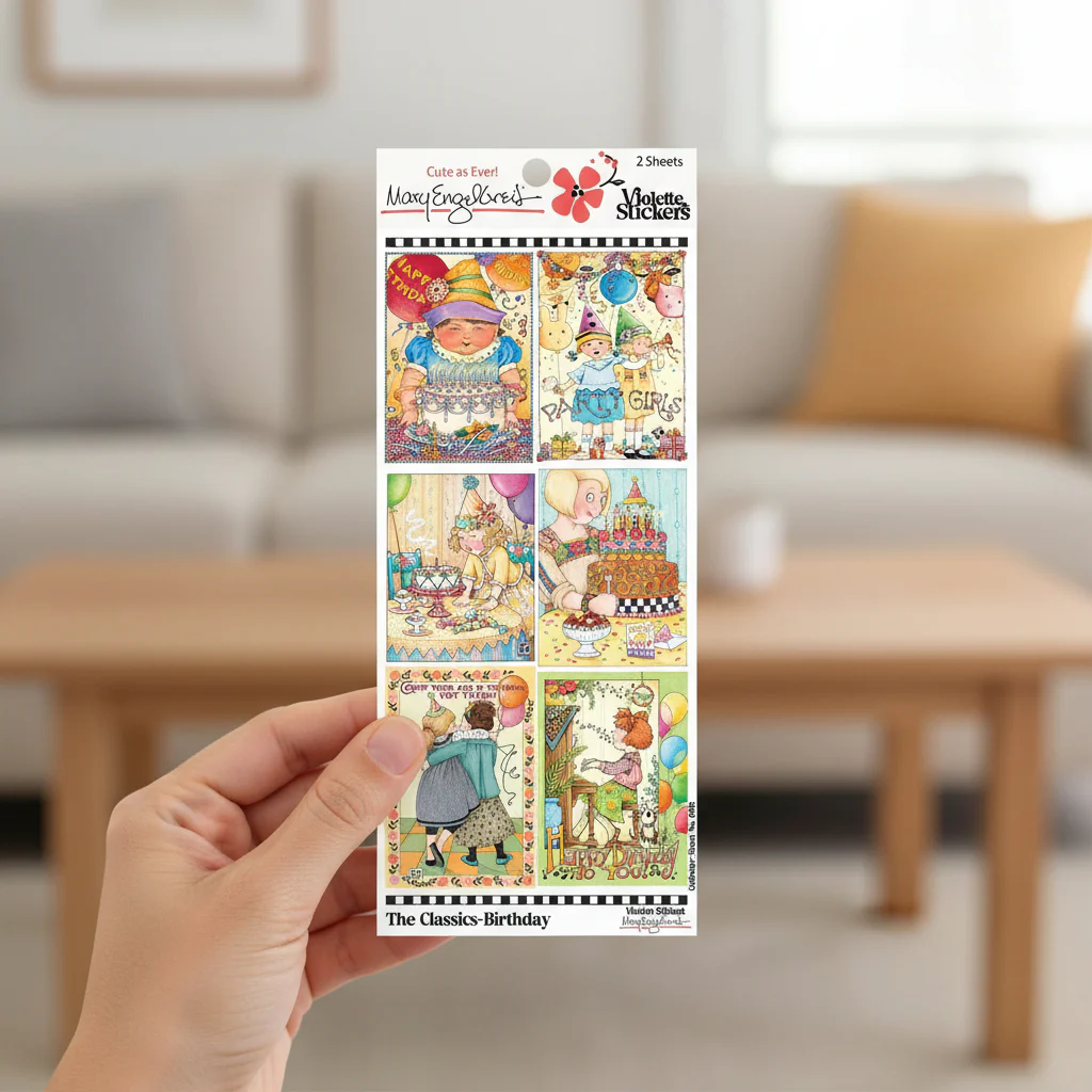 ME Classics Birthday Sticker Sheet - Image 2