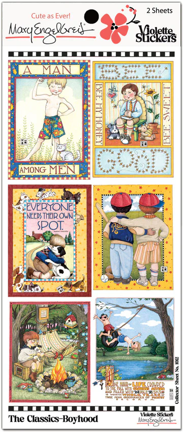 ME Classics Boyhood Sticker Sheet - Image 2