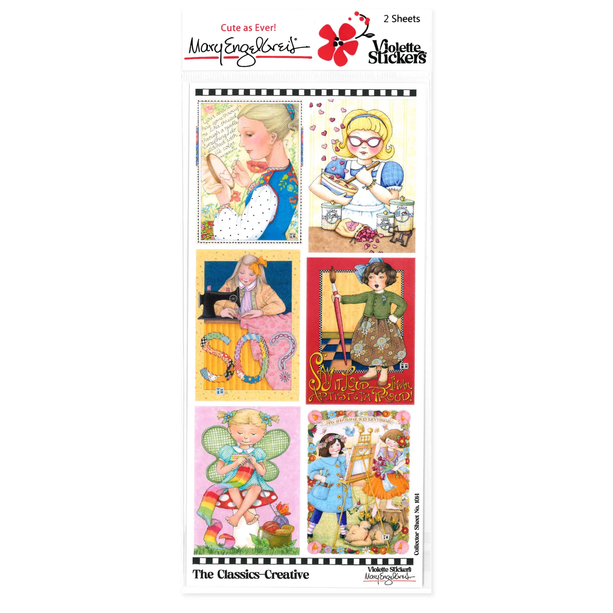 ME Classics Creative Sticker Sheet