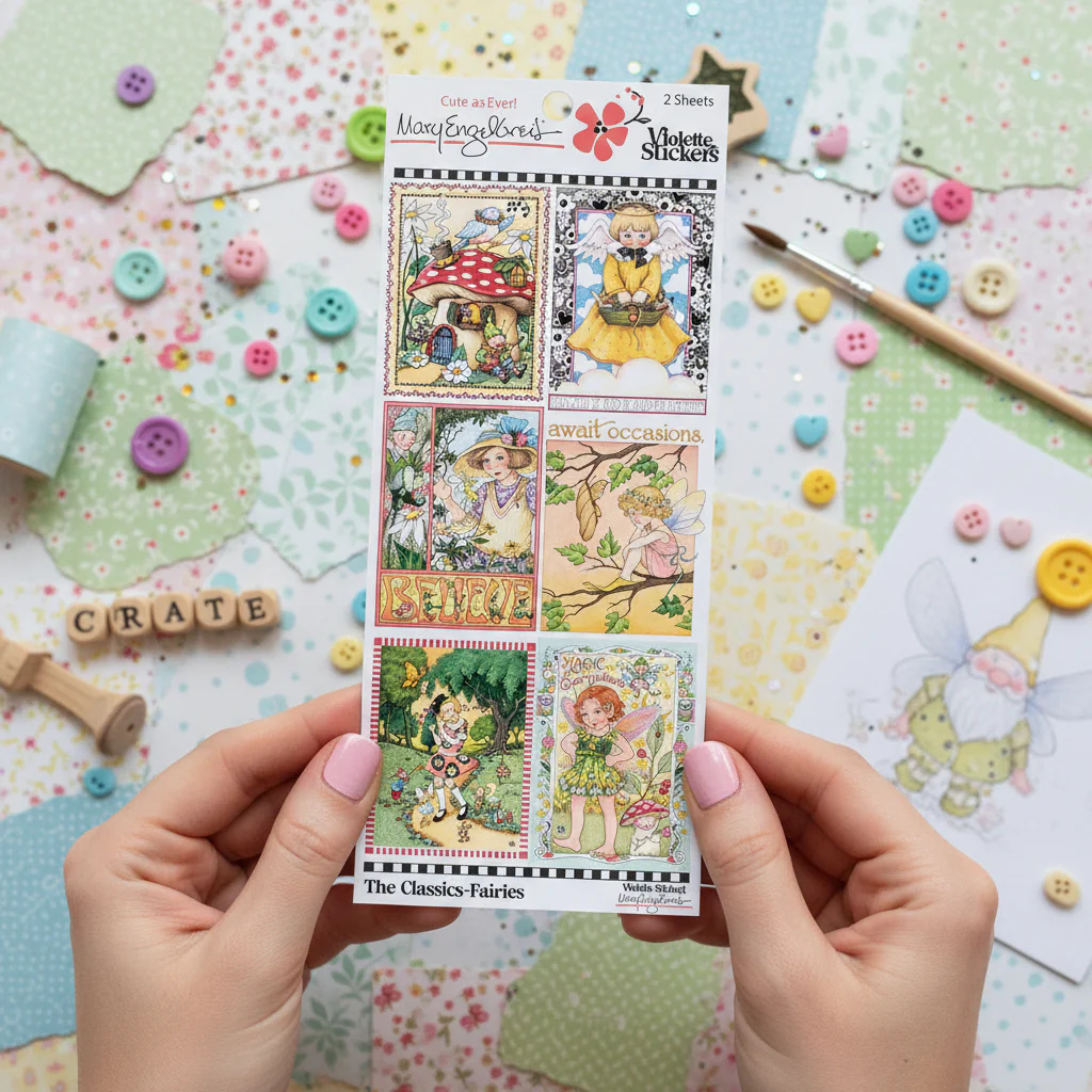 ME Classics Fairies Sticker Sheet - Image 3