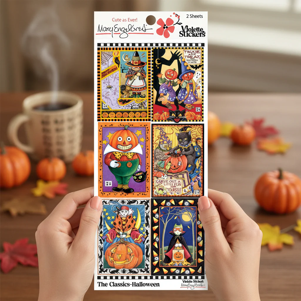 ME Classics Halloween Sticker Sheet - Image 3