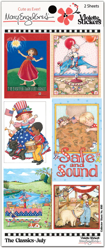 ME Classics July Sticker Sheet - Image 2