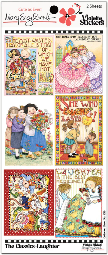 ME Classics Laughter Sticker Sheet - Image 2