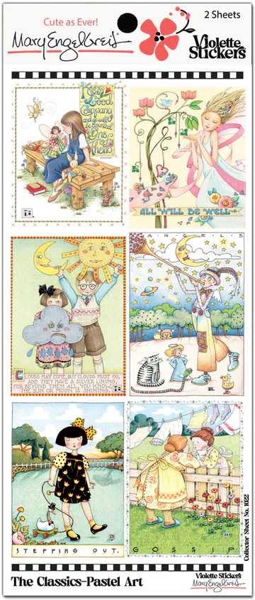 ME Classics Pastel Art Sticker Sheet - Image 2