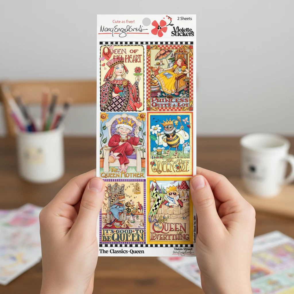 ME Classics Queen Sticker Sheet - Image 3