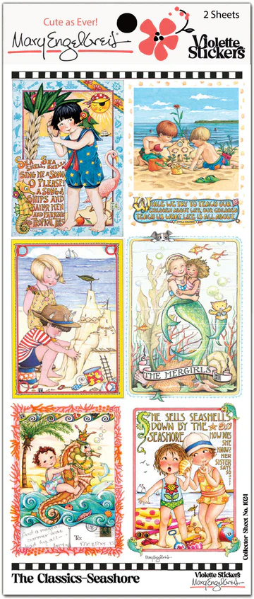 ME Classics Seashore Sticker Sheet - Image 2