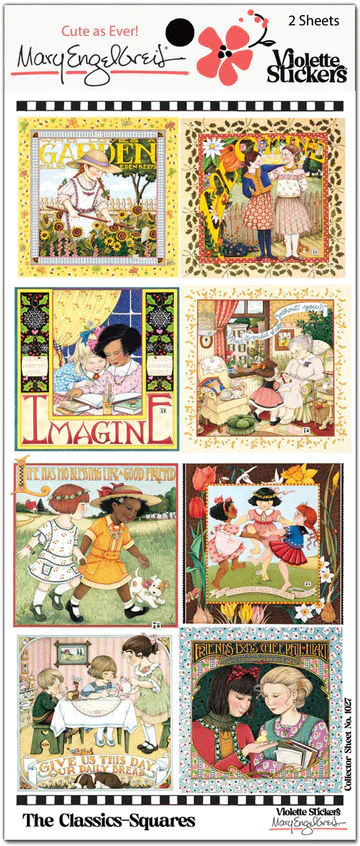 ME Classics Squares Sticker Sheet - Image 2