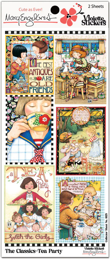 ME Classics Tea Party Sticker Sheet - Image 2