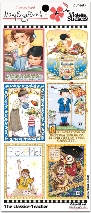 ME Classics Teacher Sticker Sheet - Image 2