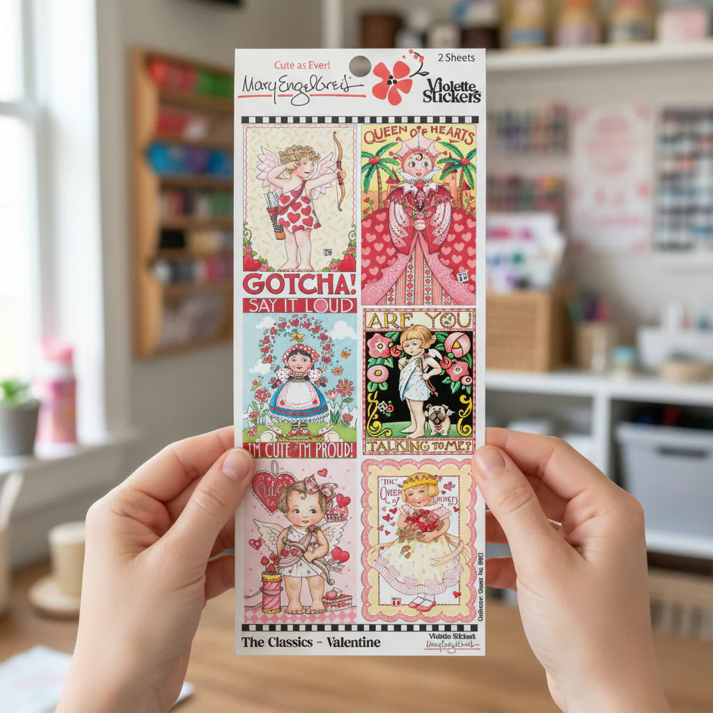 ME Classics Valentine Sticker Sheet - Image 3