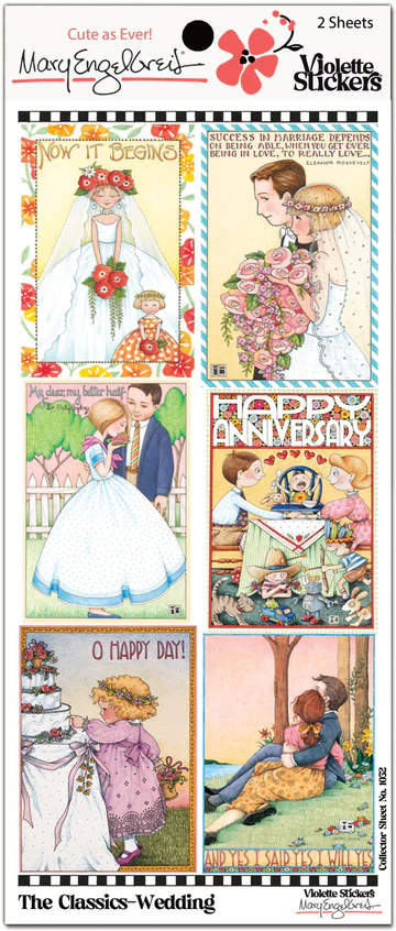 ME Classics Wedding Sticker Sheet - Image 2
