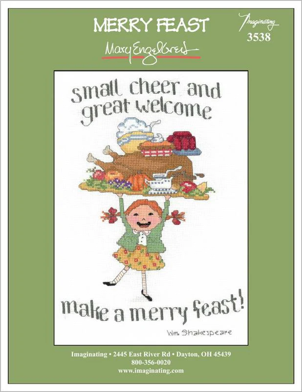 Merry Feast Counted Cross Stitch Leaflet - Image 2